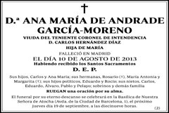 Ana María de Andrade García-Moreno